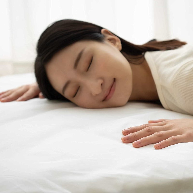 EMOOR Zip Cover for Japanese Futon Mattress PRESSO Twin/Twin XL Made in Japan 100% Cotton (White), Zipper-Closure Tatami Floor Sleeping Mat Protector - Image 4