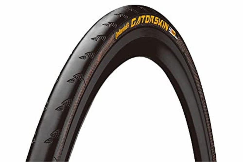 CONTINENTAL إطار دراجة كونتيننتال غيتورسكين دوراسكين (700x23، حافة سلكية، أسود) - Image 1