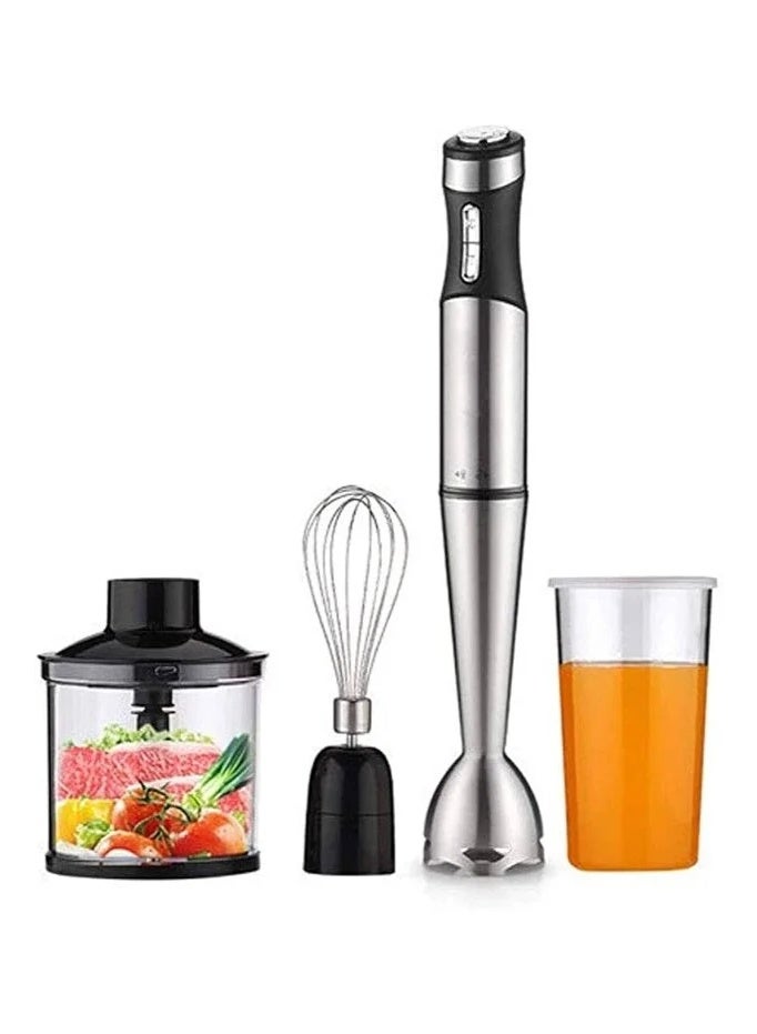 AL-8803 4-in-1 Hand Blender Set, 500W High-Speed Copper Motor, Stainless Steel - Image 1