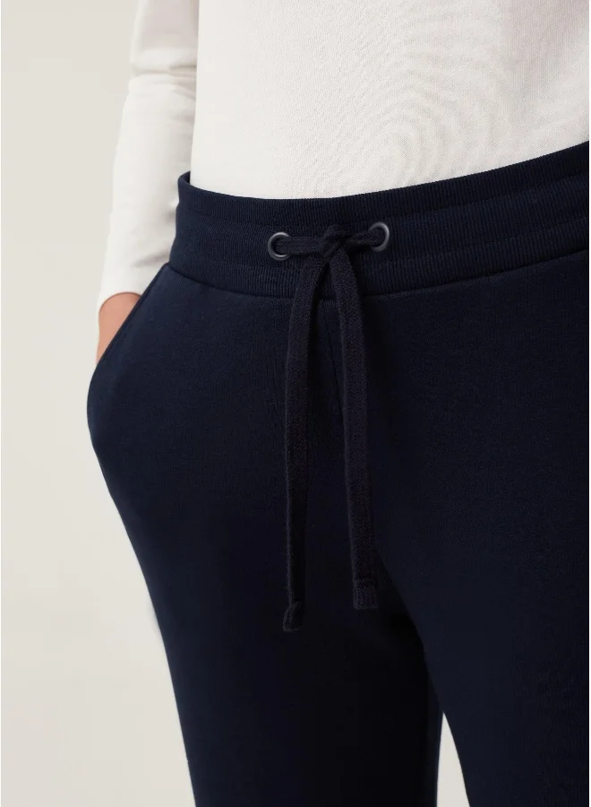 Ovs Plush joggers with drawstring