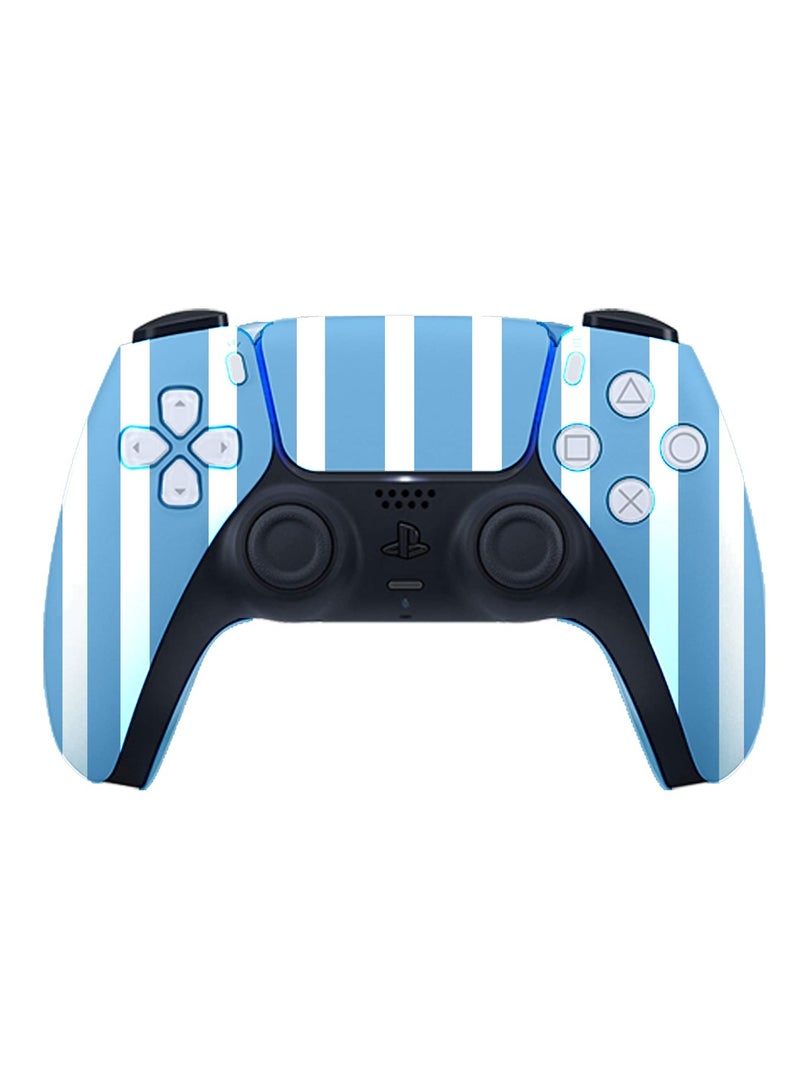 CRAFT by MERLIN PAINTED PLAY STATION 5 DUAL SENSE WIRELESS CONTROLLER ARGENTINA COLORS - Image 1