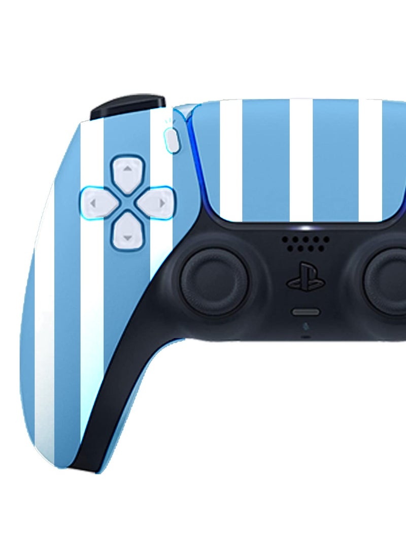 CRAFT by MERLIN PAINTED PLAY STATION 5 DUAL SENSE WIRELESS CONTROLLER ARGENTINA COLORS - Image 2