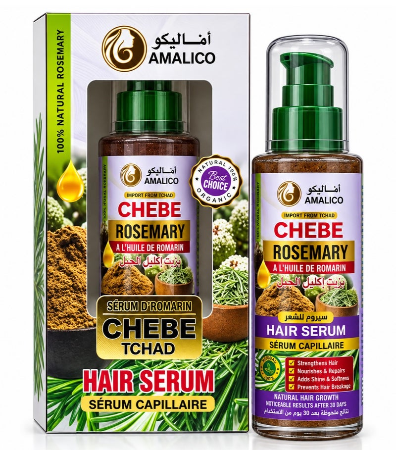 AMALICO Chebe Tchad Rosemary Hair Serum 100 ml - Image 1
