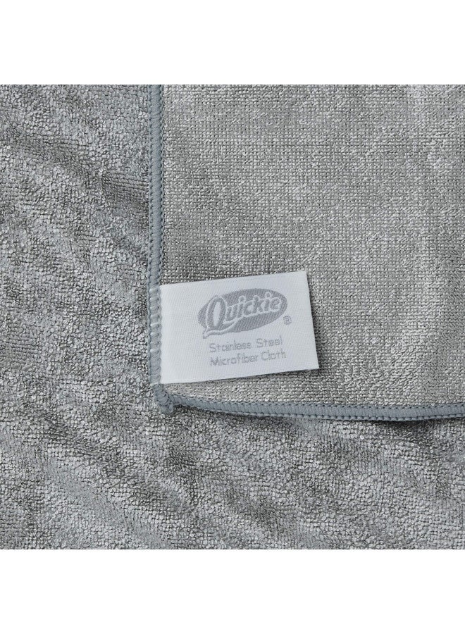 Quickie Microfiber Cleaning Cloth, Single, Grey, Multi-Surface Cleaning Cloth, Ideal for Cleaning Kitchen, Bathroom, Living Rooms - Image 4