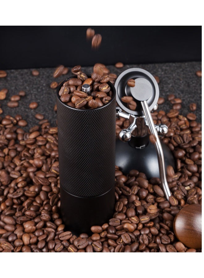 TIMEMORE Manual coffee grinder with CNC stainless steel conical burrs, adjustable internal settings, dual bearing positioning, suitable for travel, camping, gifts (black 7-speed upgraded version) - Image 5