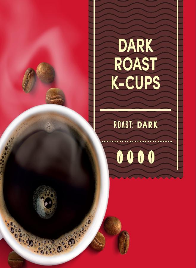 Tim Hortons Dark Roast Coffee, Single-Serve K-Cup Pods Compatible with Keurig Brewers, 24ct K-Cups - Image 3