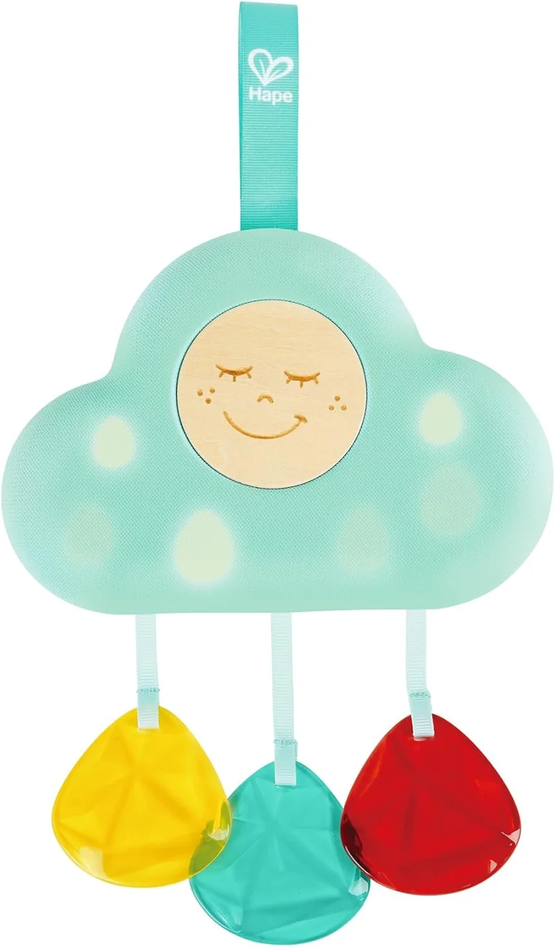 Hape Hape Baby Crib Mobile Toy with Lights & Relaxing Songs - Adjustable Night Light and Soothing Sounds
