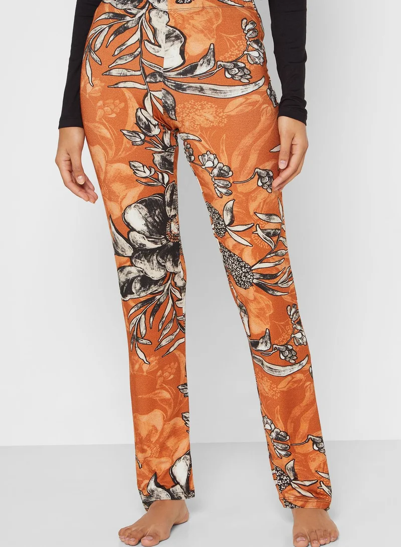 Penyemood Printed Top & Pyjama Set