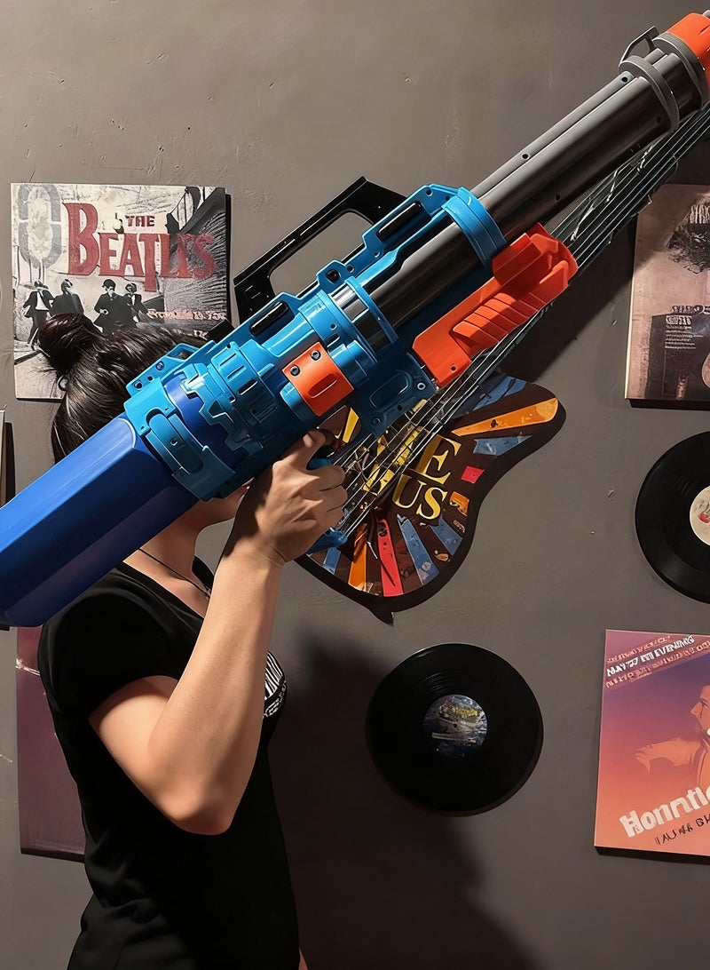 Y&D Water Gun Oversized Large Capacity Gatling Water Gun Toys for Adults and Children High-Capacity High-Pressure Powerful Water Spray Blasters with Long Rang and 2200ml Water Storage Capacity Ideal Gift for Kids Suitable for Swimming Pool Party Family Fun Camping Outdoor Activities - Image 1