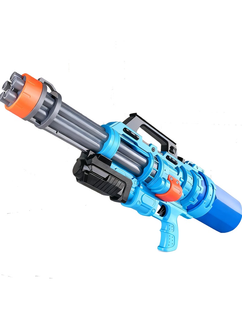 Y&D Water Gun Oversized Large Capacity Gatling Water Gun Toys for Adults and Children High-Capacity High-Pressure Powerful Water Spray Blasters with Long Rang and 2200ml Water Storage Capacity Ideal Gift for Kids Suitable for Swimming Pool Party Family Fun Camping Outdoor Activities - Image 5