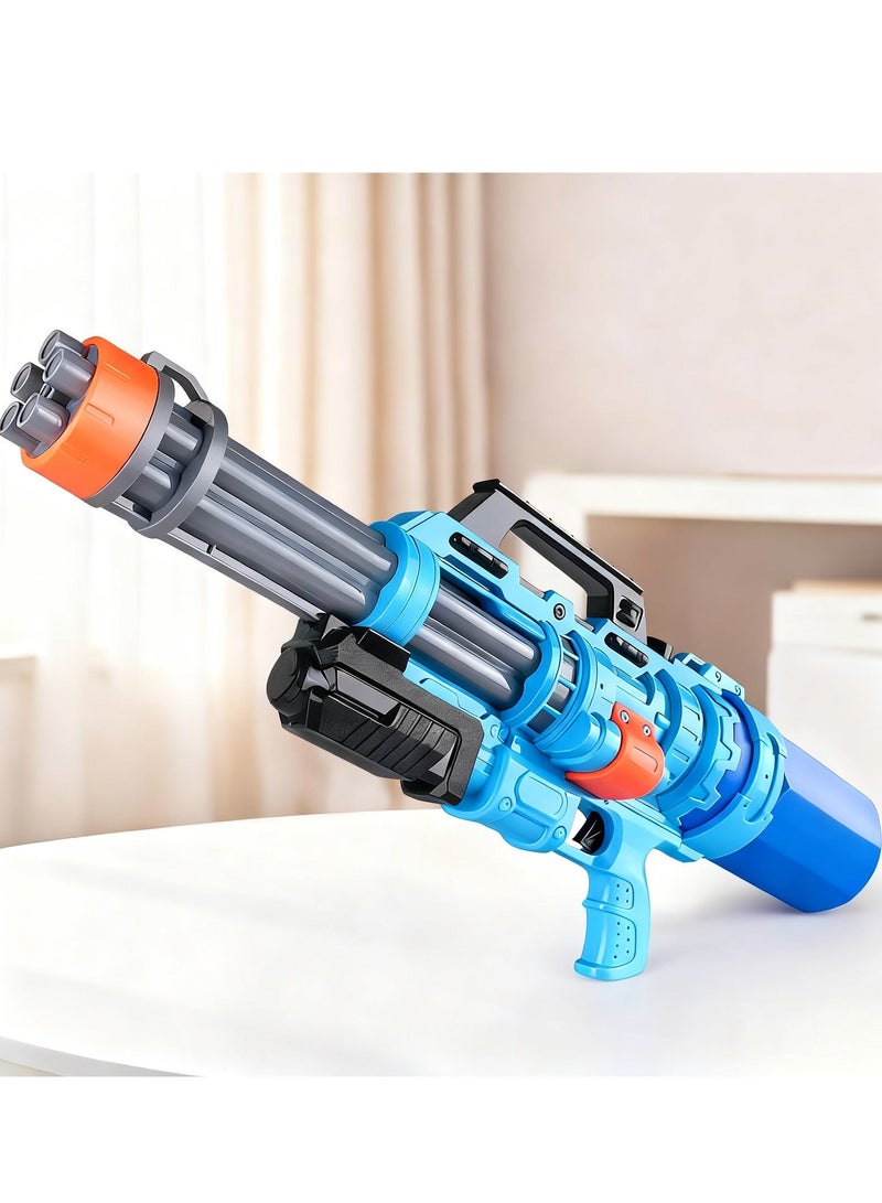 Y&D Water Gun Oversized Large Capacity Gatling Water Gun Toys for Adults and Children High-Capacity High-Pressure Powerful Water Spray Blasters with Long Rang and 2200ml Water Storage Capacity Ideal Gift for Kids Suitable for Swimming Pool Party Family Fun Camping Outdoor Activities - Image 5