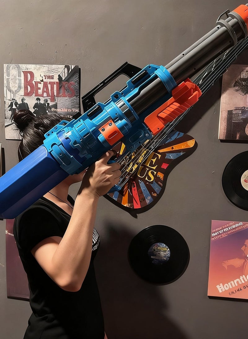 Y&D Water Gun Oversized Large Capacity Gatling Water Gun Toys for Adults and Children High-Capacity High-Pressure Powerful Water Spray Blasters with Long Rang and 2200ml Water Storage Capacity Ideal Gift for Kids Suitable for Swimming Pool Party Family Fun Camping Outdoor Activities - Image 4