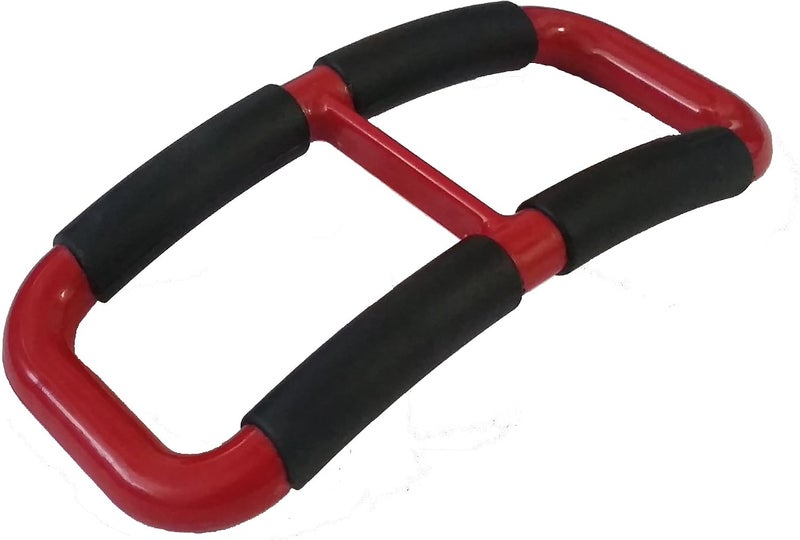 Stander Able Life Universal Standing Handle - Lift Aid for Seniors and Caregivers, Red with Rubber Grip - Image 1