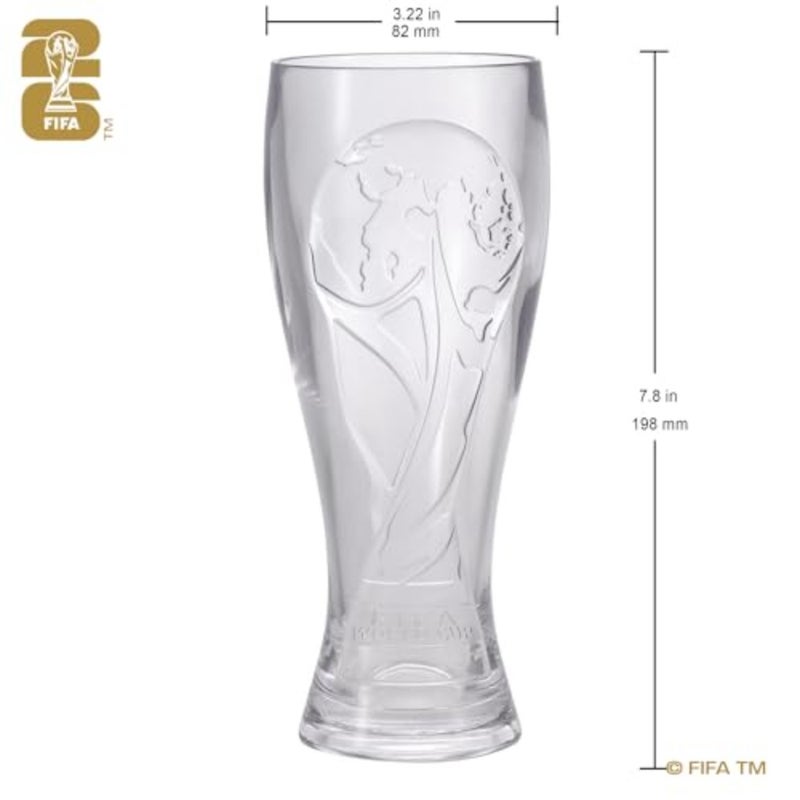 Official FIFA World Cup 2026 Edition -17oz Shatterproof Pilsner Shape Beer Cup - Collector's Item - Durable, Perfect for Everyday Enjoyment of Your Favorite Beers - Dishwasher Safe - Image 2