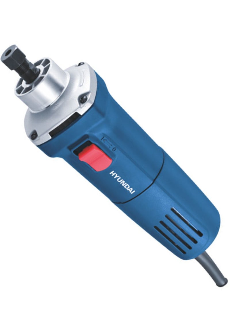 HYUNDAI Short Neck Die Grinder HP2710 - 710W Variable Speed Rotary Tool, 6mm Collet, 12000-28000 RPM - For Grinding, Cutting, Polishing 