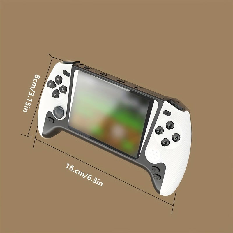 White Retro 3.5 Inch Classic Handheld Mini Game Console Feature Retro Gaming Single - Image 4