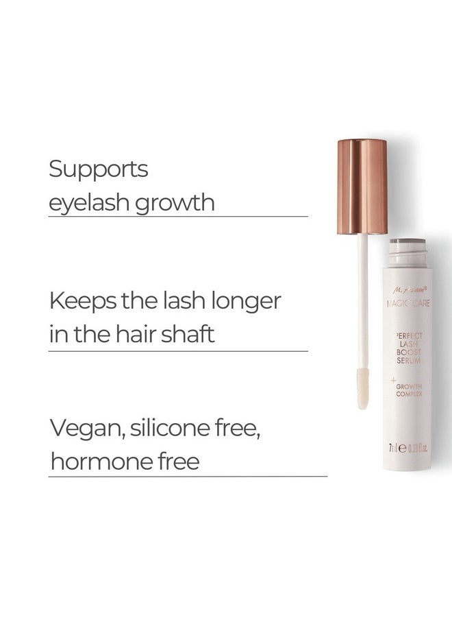 M.Asam - Magic Care Perfect Lash Boost Serum (0.23 Fl Oz), Eyelash Serum For Full Lashes & Eyebrows, More Dense And Longer Eyelash And Brow Thanks To Growth Complex, Vegan Beauty Product - Image 1