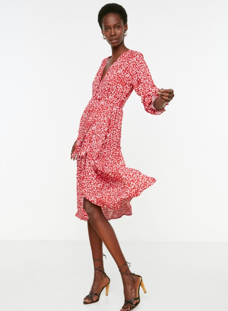 trendyol Floral Print Dress - Image 1