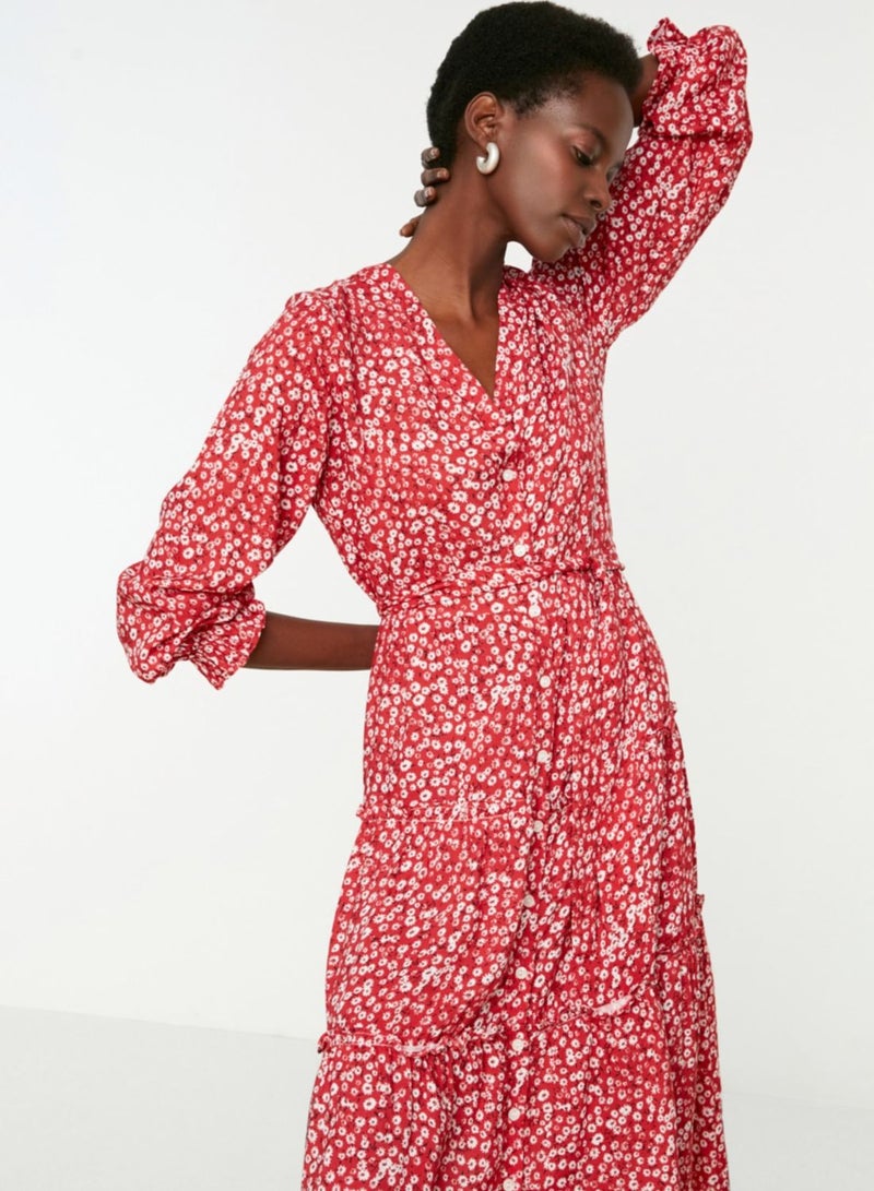 trendyol Floral Print Dress - Image 3