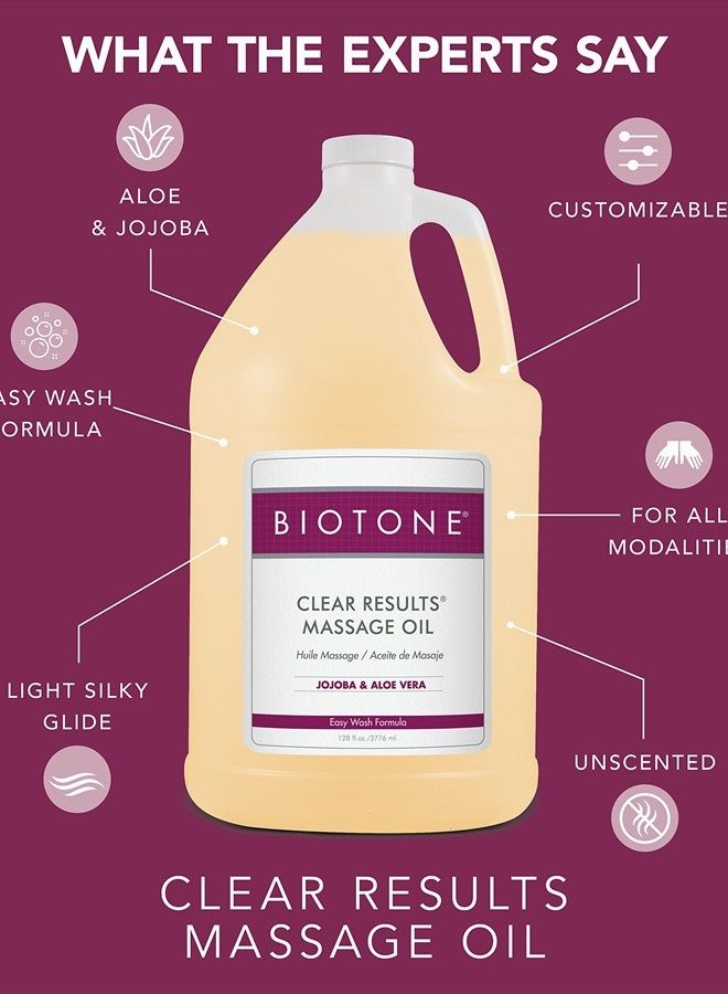 Biotone زيت المساج نتائج واضحة، 8 أونصة - Image 5