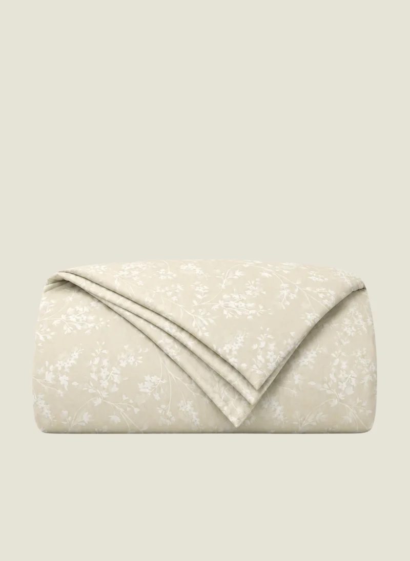 يسكن GARDENIA JACQUARD 4PC DUVET COVER SET - BEIGE