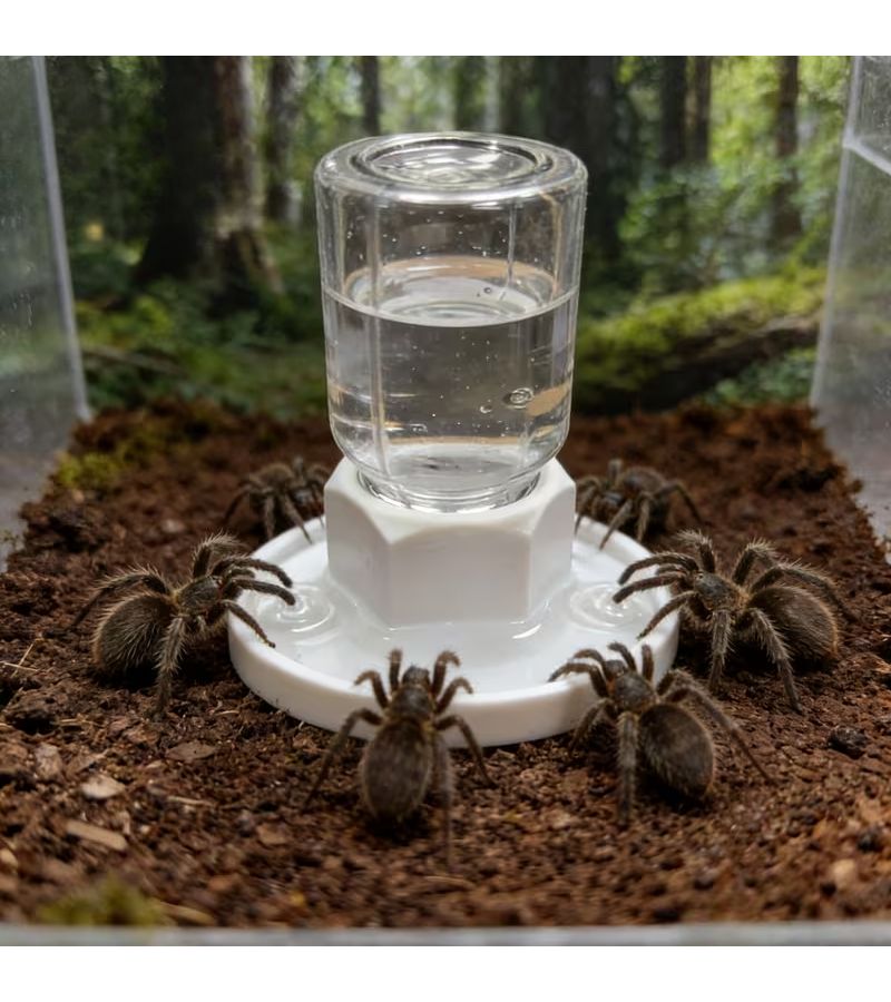1pc Mini Automatic Water Feeder For Jumping Spiders Wolf Spiders Ants Small Insects - Image 2