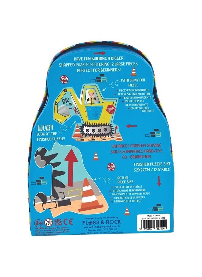 Floss & Rock Multicolour Digger Puzzle Educational Fun - Image 3
