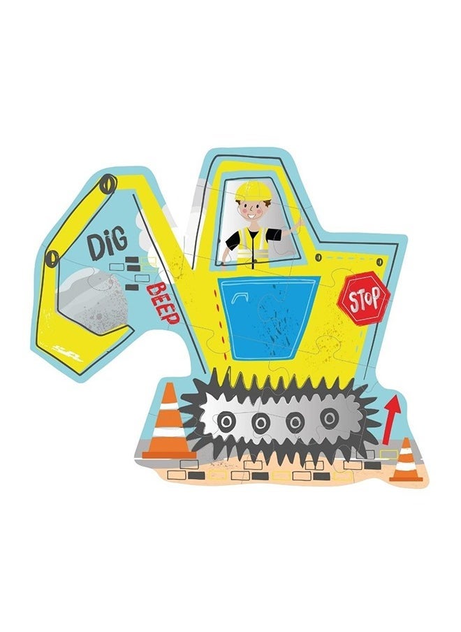 Floss & Rock Multicolour Digger Puzzle Educational Fun - Image 2