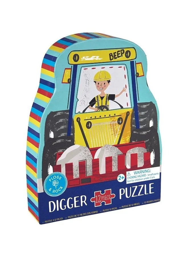 Floss & Rock Multicolour Digger Puzzle Educational Fun