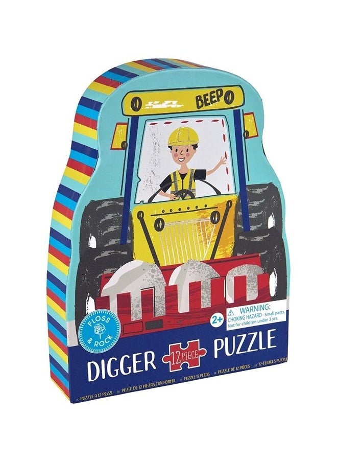Floss & Rock Multicolour Digger Puzzle Educational Fun - Image 4