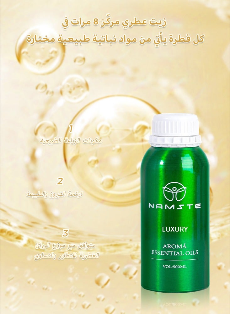 NAMSTE 500ML Aroma Essential Oils Fragrance Oil for Aroma Devices Air Freshener Scented Oils-Luxury  - Image 3