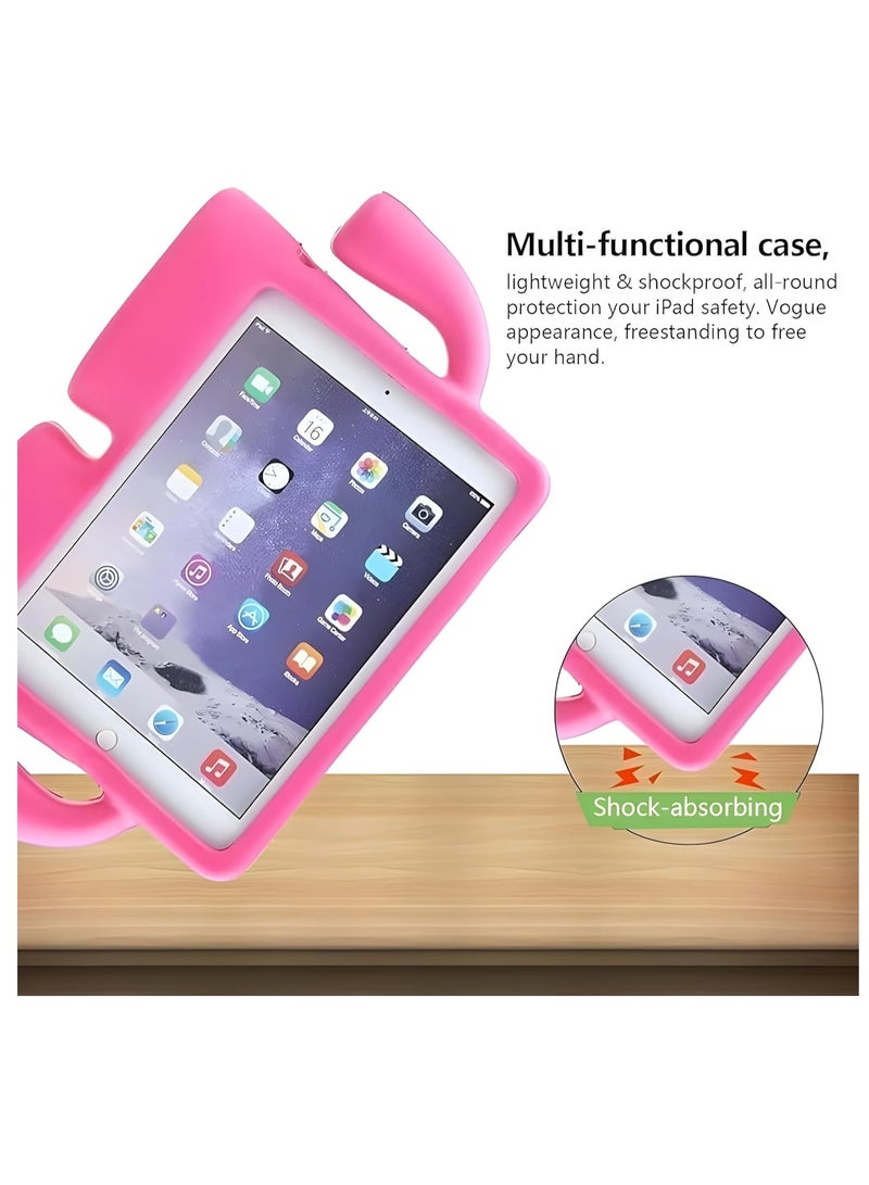 TIGER Samsung Galaxy Tab A9 Plus For Kids Cover Case 11 inch, Shockproof Rugged Protective Case for Kids Girls Boys  Light Pink - Image 4