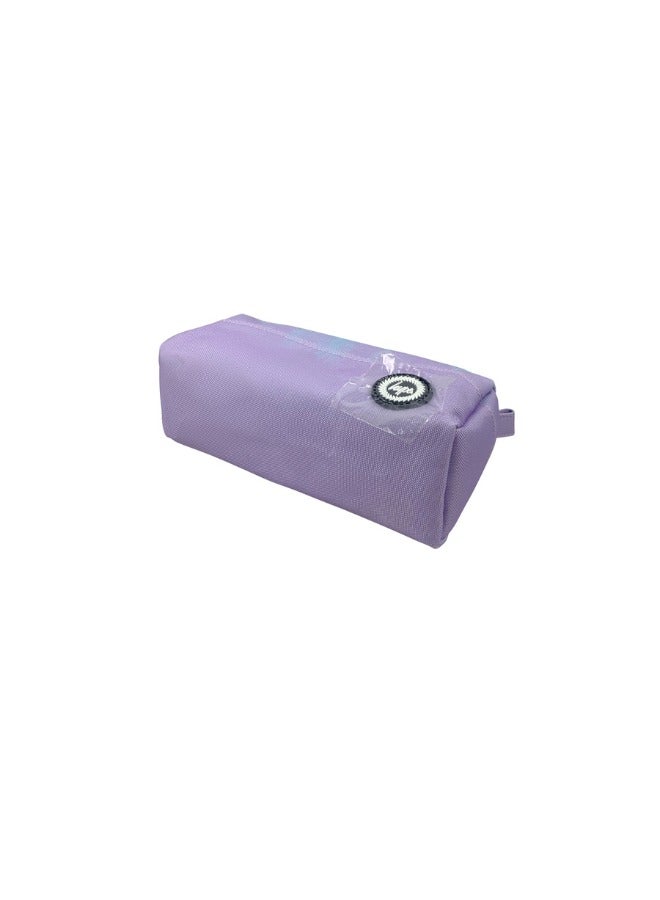 JUST HYPE Original Pencil Pouch - Lilac & Teal Drips - Image 5