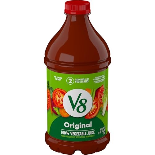 V8 Original 100 Vegetable Juice 46 fl oz Bottle - Image 1