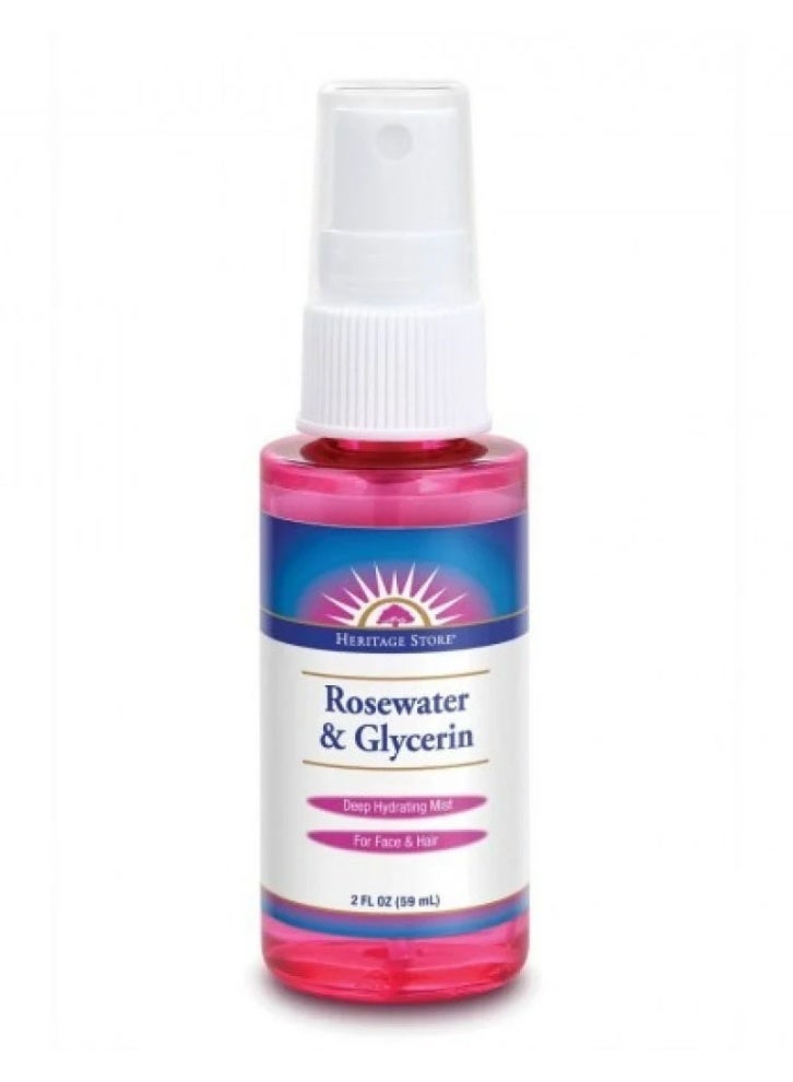 هيرتدج ستور هيريتيج ستور بخاخ ماء الورد الاوربي والجلسرين 59 مل