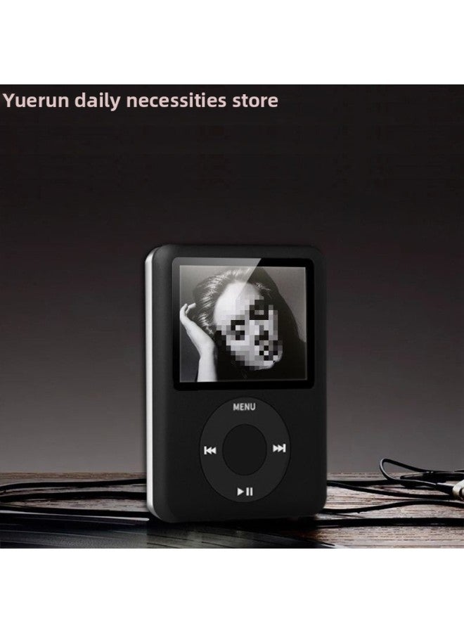 Mp3 Music Player OTG Cute Mini Walkman With Screen MP4 Student Running E-Book-Body Color:Pink [with External Speaker] Can Insert Card-Memory Capacity:128g [data Cable + Dual Otg + Color Film]