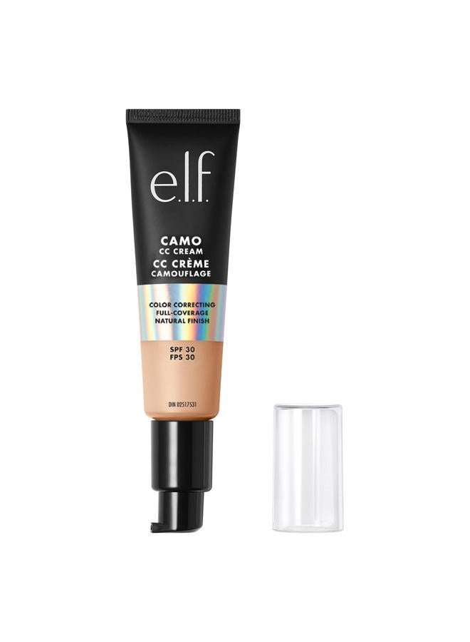 elf Camo CC Cream | Color Correcting Full Coverage Foundation with SPF 30 | Light 210 N | 1.05 Oz - Image 1