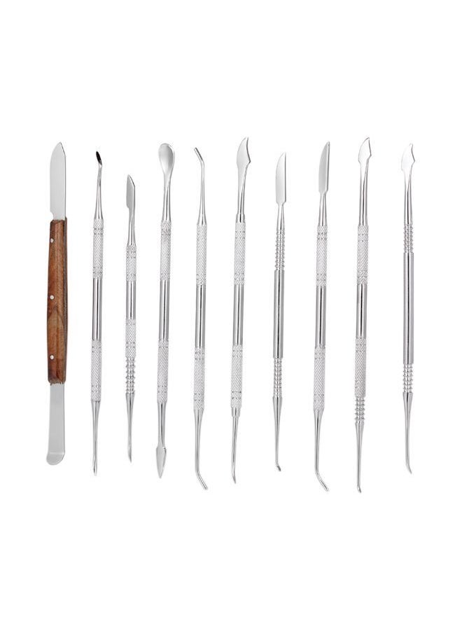 NIBEMINENT 10-Piece Dental Tool Set With PU Holder Case  - Image 4