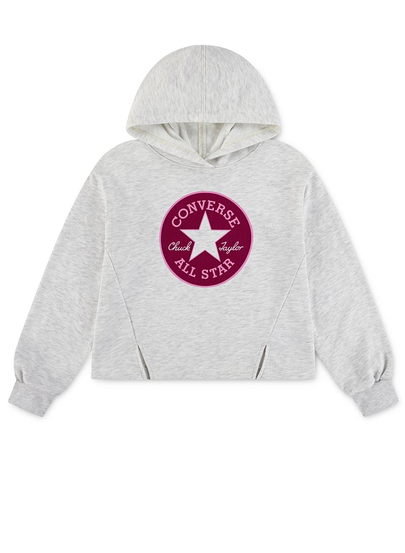 CONVERSE Youth French Terry Boxy Hoodie  - Image 4