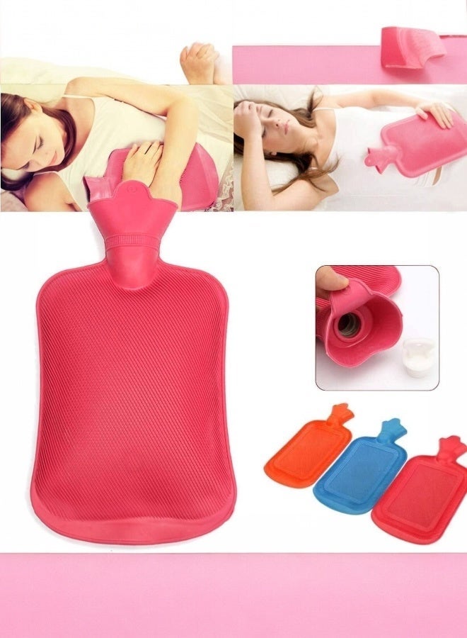 Cloudlyn Mini Hot Water Bottle With Thick Plush Cover For Cramps  And Pain Relief Purple - Image 5