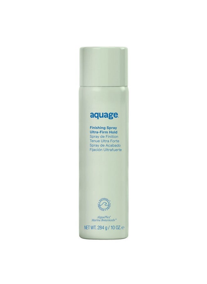 Aquage . Finishing Spray, Firm Hold Hairspray, Delivers Humidity Resistance And Lasting Style Retention With Max Shine Low Voc, 10 Oz  - Image 1