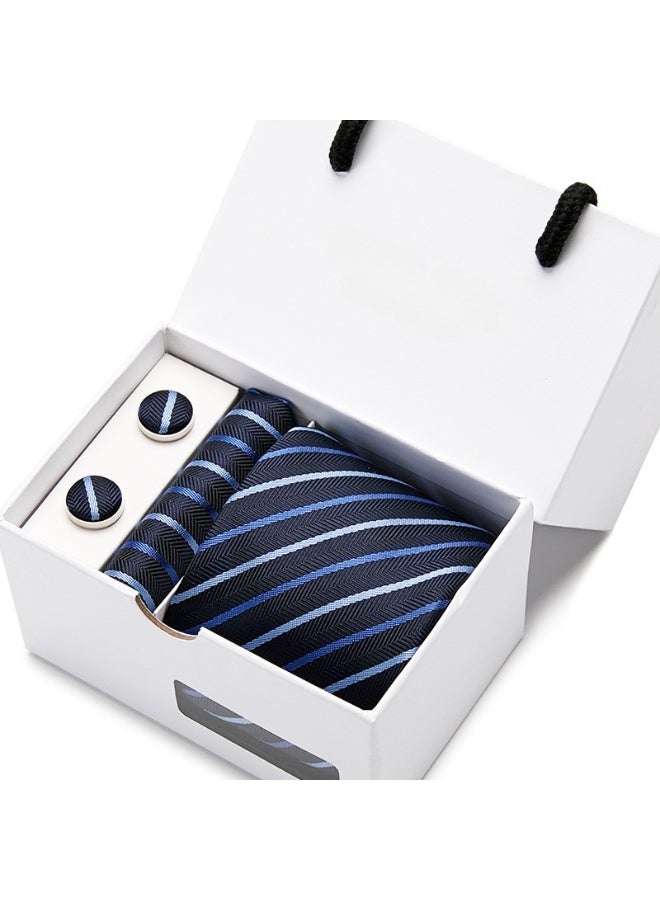 Shougu Men's Business Dress 8cm Tie Gift Box 