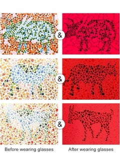 klarako Color Blind Glasses Clip On Type, Red Green Color Corrector for Art & Work, Light Glasses for Man & Woman  - Image 2