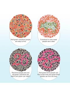 klarako Color Blind Glasses Clip On Type, Red Green Color Corrector for Art & Work, Light Glasses for Man & Woman  - Image 4