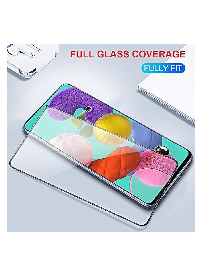 بروماس واقي شاشة لهاتف Galaxy A71 4G / 5G، من الزجاج المقسى [إطار سهل التركيب] + غطاء حماية لهاتف Galaxy A71 واقي شاشة زجاجي لاصق - Image 5