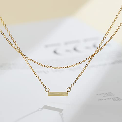 Collner 14K Gold Heart Pendant Necklace for Women Dainty Star Necklace Tiny Evil Eye Choker Necklace Boho Crescent Moon Necklace Minimalist Jewelry - Image 5