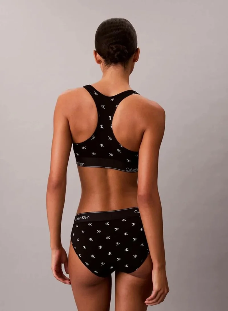 Calvin Klein DIAMOND LOGO+BLACK Bikini Briefs - Icon Cotton Modal for Women | Best Price UAE