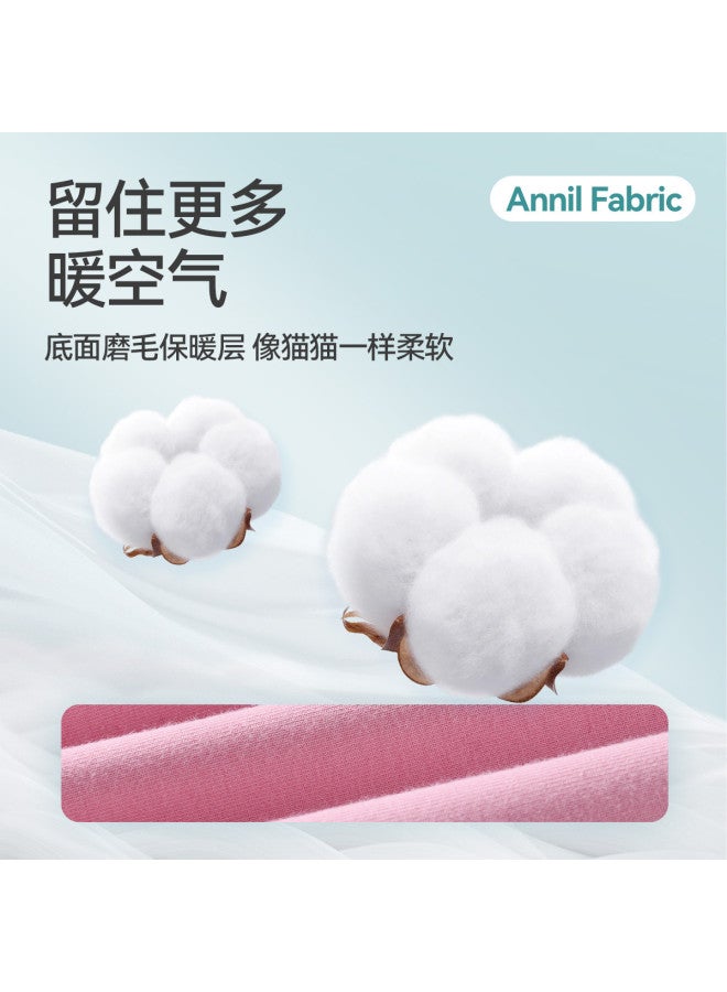 Annil Girls' Round Neck Long Sleeve T-shirt 2025 Autumn New Short Style Versatile Fashion Color Block Stretchy Base Layer Top - Image 5