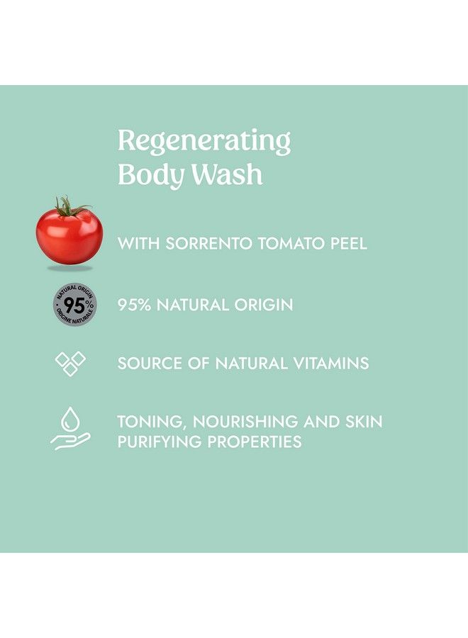 ITÍNERA Itinera Regenerating Body Wash With Sorrento Tomato Peel (12.51 Fl Oz) With Aloe Vera And Glycerine Vegan Friendly 95% Natural Origin Ingredients - Image 5