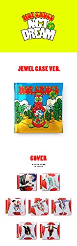 NCT Dream - Hot Sauce [Jewel Case Random ver.] (The 1st Album) [Pre Order] with Tracking, Extra Decorative Stickers, Photocards - Image 2